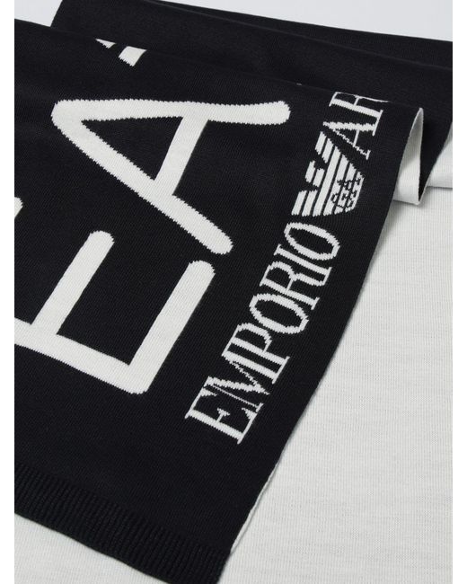 Bufanda Hombre EA7 de hombre de color Black
