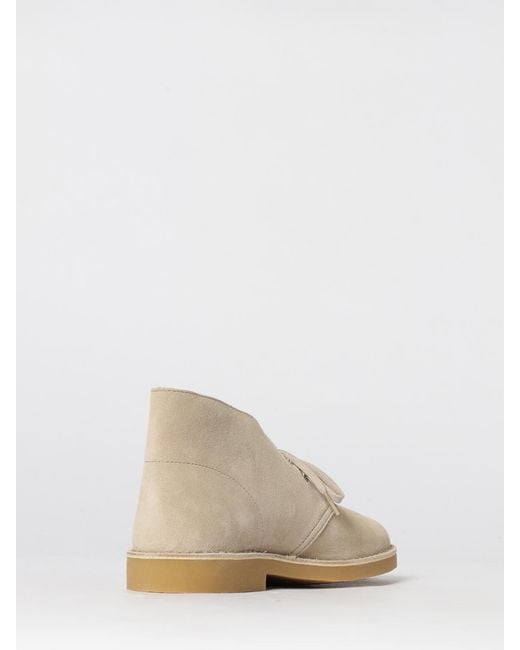 Clarks Natural Desert Ankle Boot for men