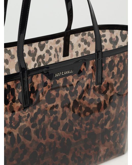 Just Cavalli Brown Handtasche Damen