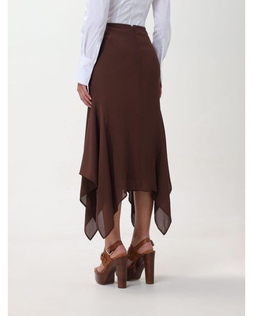 Pinko Brown Skirt
