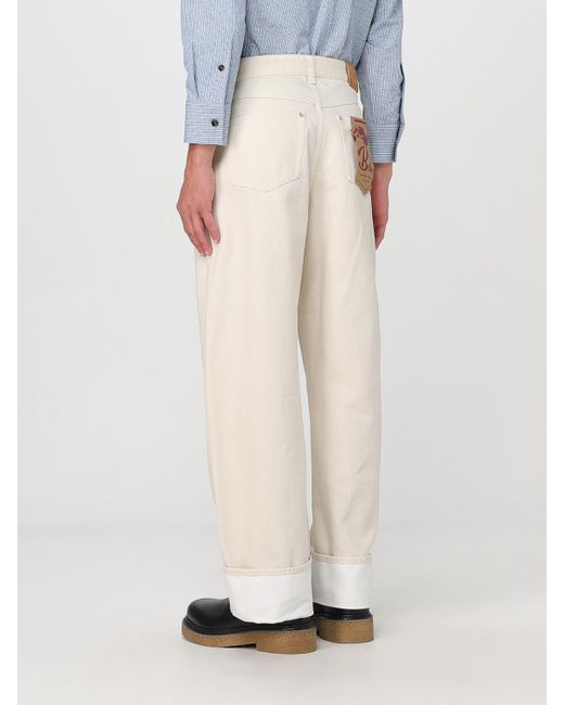 Bottega Veneta White Jeans for men