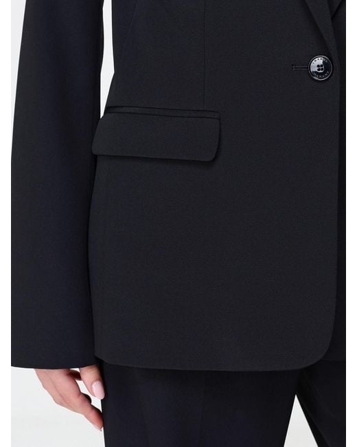 Isabel Marant Black Silk Blazer