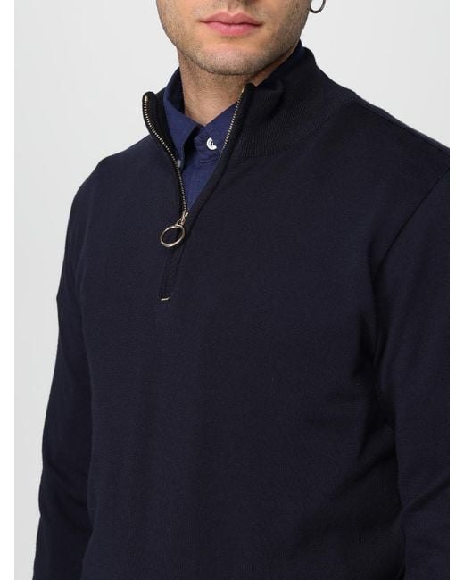 Paul & Shark Blue Sweater for men