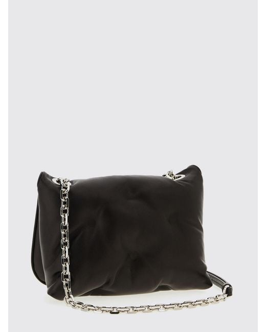 Maison Margiela Black Quilted Nappa Leather Bag