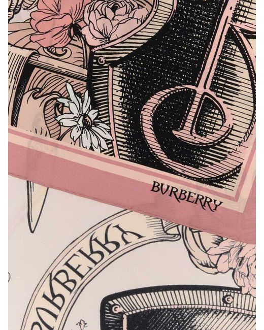 Burberry Pink Scarf