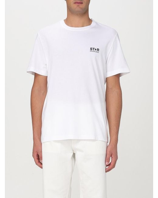T-Shirt Homme Golden Goose Deluxe Brand pour homme en coloris White