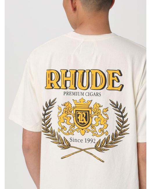 T-shirt Rhude pour homme en coloris White