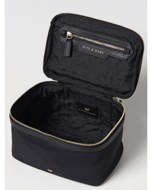Anya Hindmarch Cosmetic Case in Black Lyst UK