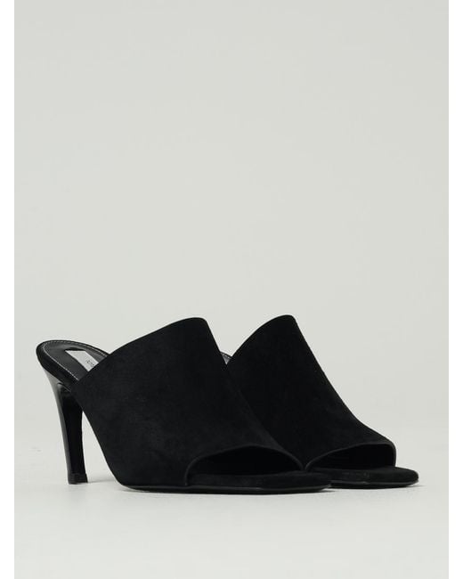 Totême  Black Flat Sandals