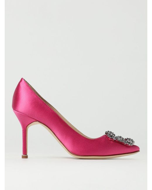 Chaussures Femme Manolo Blahnik en coloris Pink