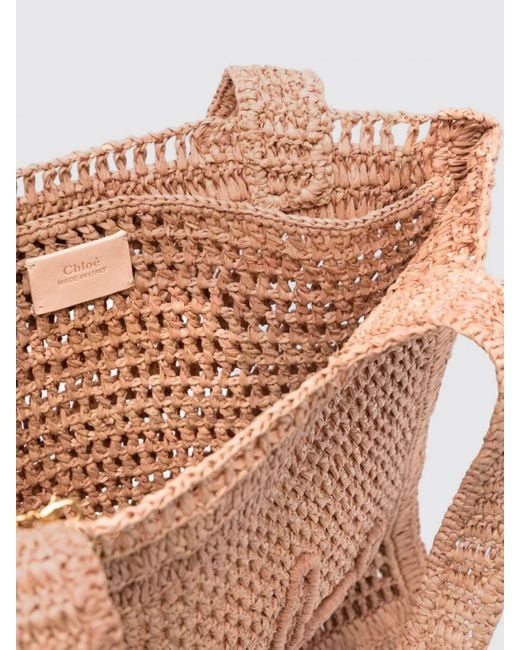 Borsa Summer Banana Chloè di Chloé in Natural