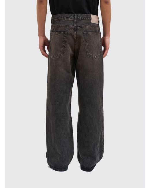 Our Legacy Black Our Vast Cut Cotton Denim Jeans for men