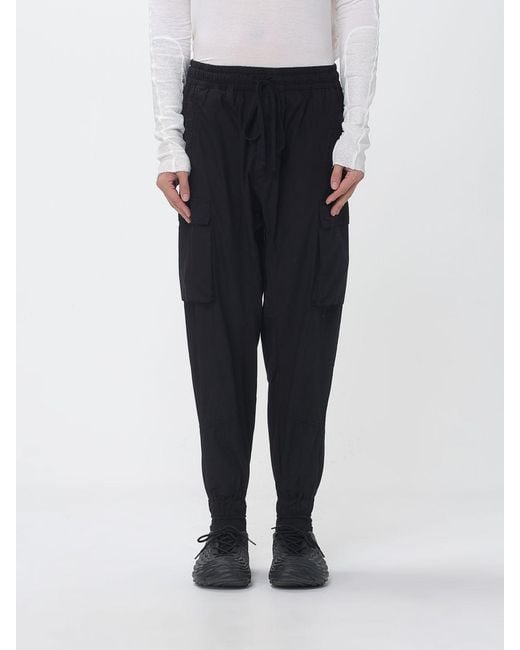 Thom Krom Blue Organic Cotton Cargo Pants for men