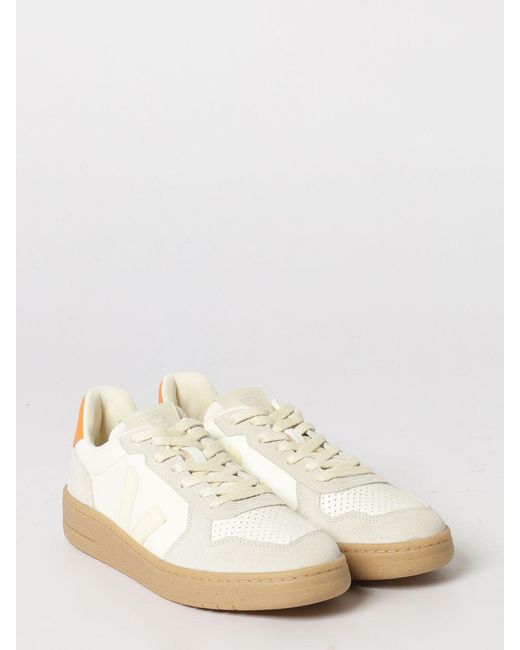 Veja Natural V-82 O.T. Leather Sneakers for men