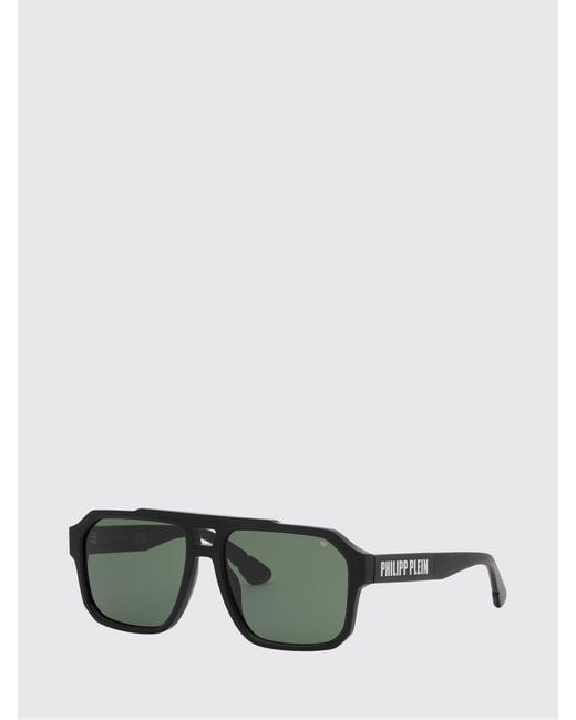 Philipp Plein Gray Sunglasses for men