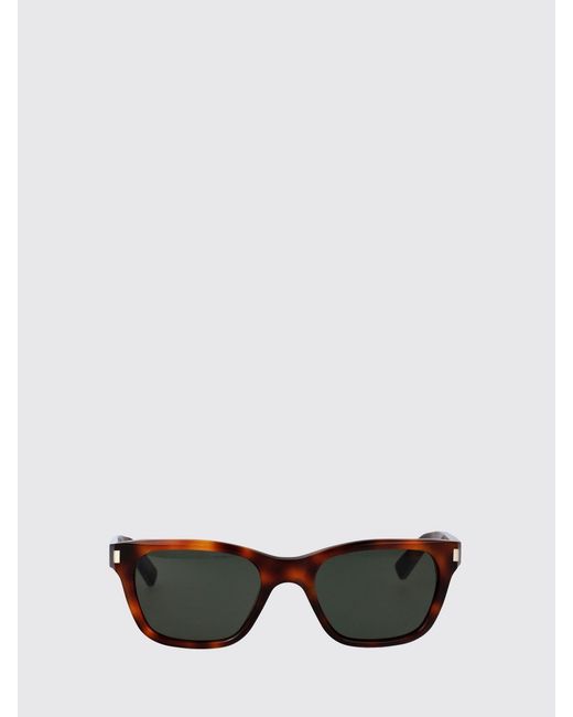 Saint Laurent Black Cat-Eye Square Sunglasses for men
