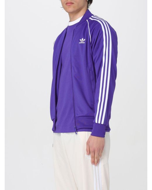 Adidas Originals Purple Sweatshirt for men