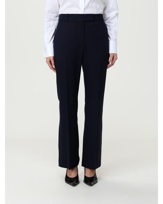 Pantalone Classico di Alexander McQueen in Blue