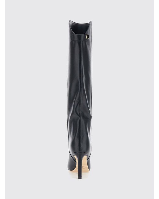 Jimmy Choo Black Flat Ankle Boot