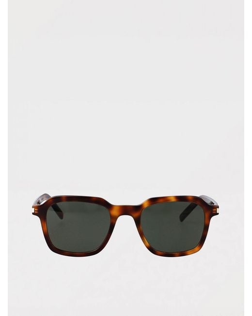Saint Laurent White Sl 715 Slim Acetate Sunglasses for men