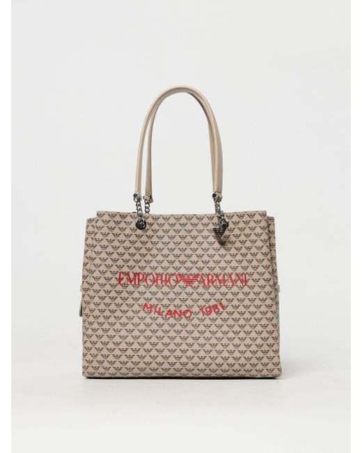 Emporio Armani Natural Handbag