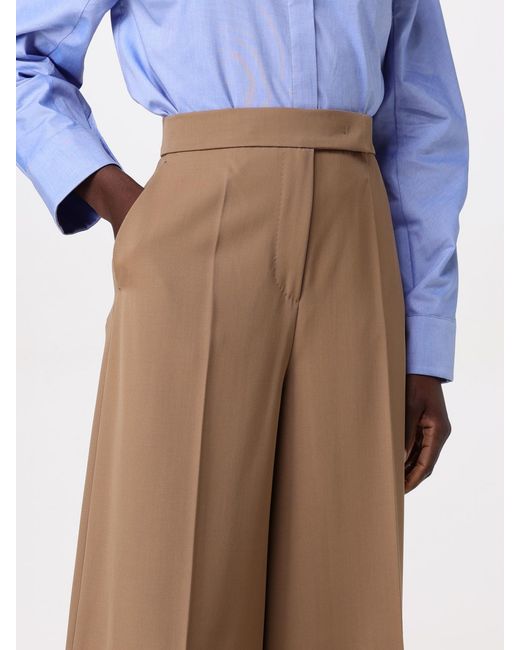 Max Mara Natural Trousers