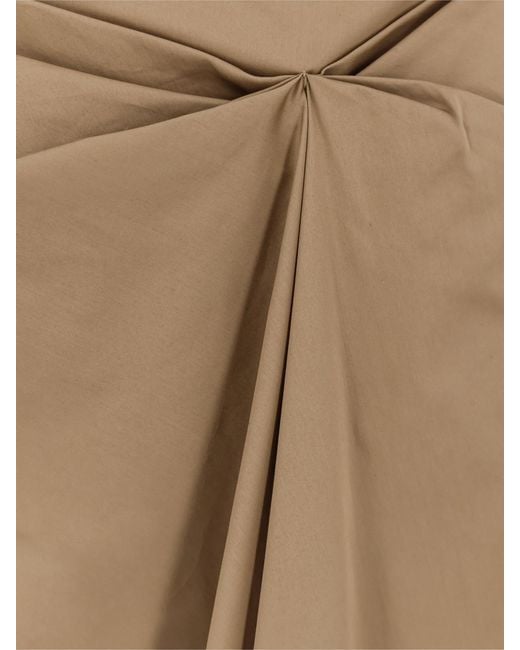 Max Mara Natural Cotton Blend Skirt