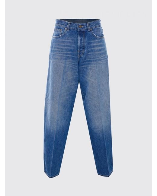 Vaqueros Baggy Bibi De Denim Haikure de color Blue