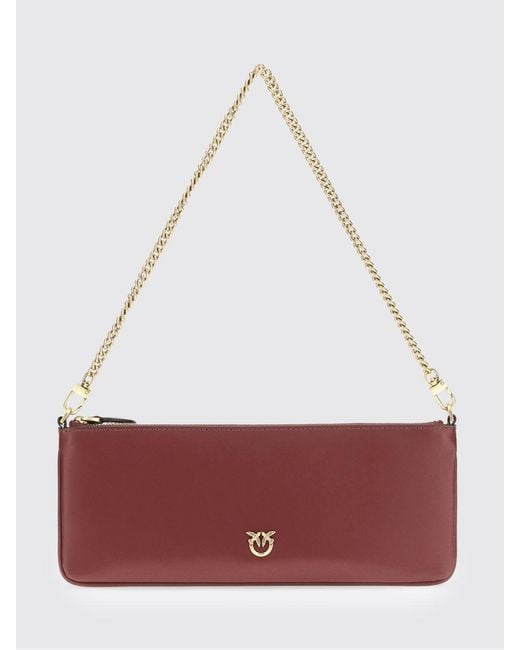 Pinko Red Shoulder Bag
