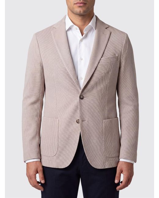 Circolo 1901 Natural Single Breasted Blazer for men