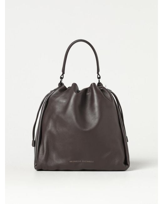 Brunello Cucinelli Black Shoulder Bag
