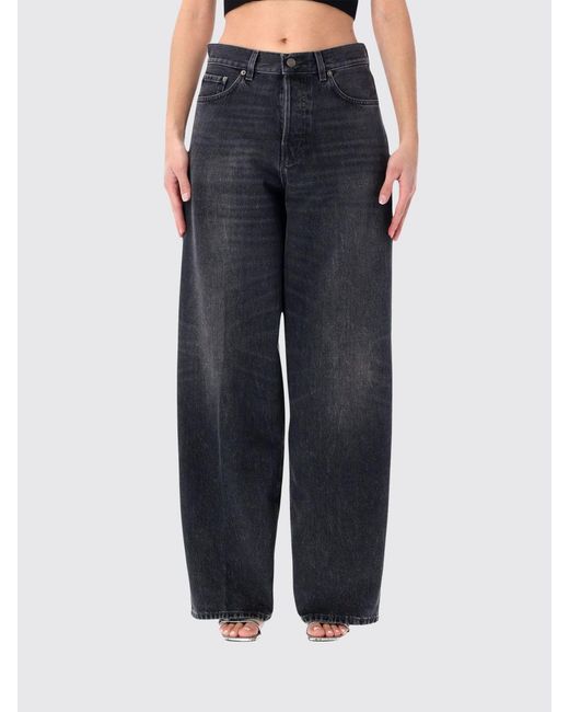 Jeans Anchos De Haikure de color Blue