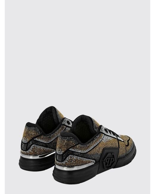 Philipp Plein Black Sneakers for men