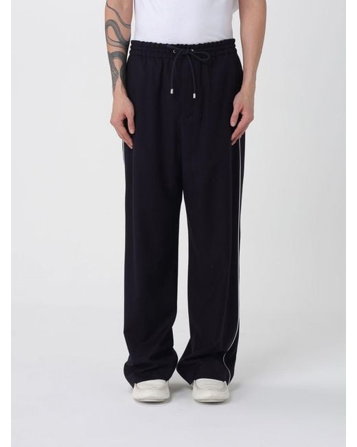 Loewe Blue Wool Jogging Trousers for men