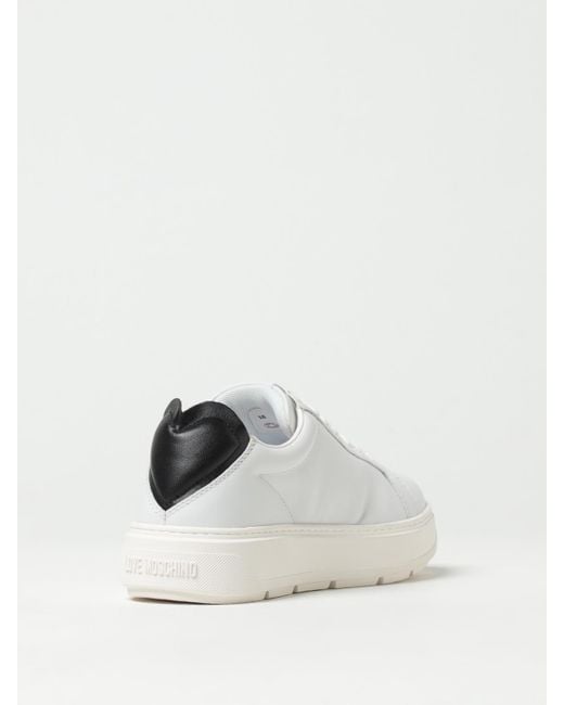 Sneakers di Love Moschino in Natural
