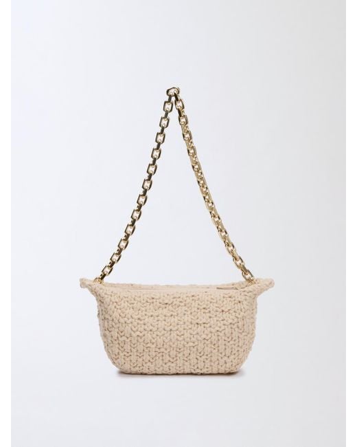 Borsa A Spalla Eyelet di Fabiana Filippi in White