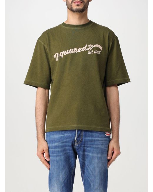 DSquared² T-shirt in Green für Herren