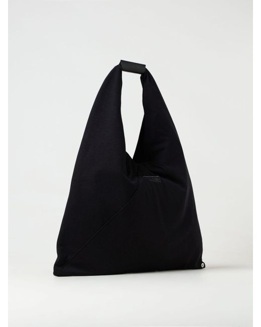 MM6 by Maison Martin Margiela Black Tote Bags