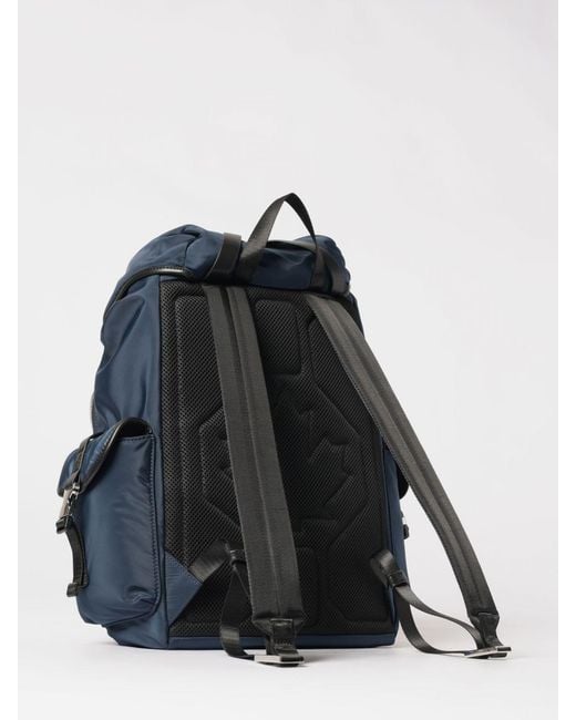DSquared² Blue Heritage Nylon Backpack for men