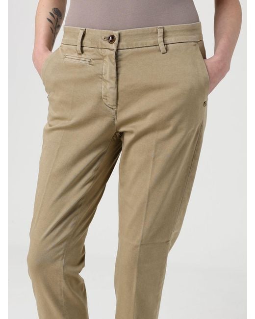 Mason's Natural Stretch Cotton Slim Fit Trousers