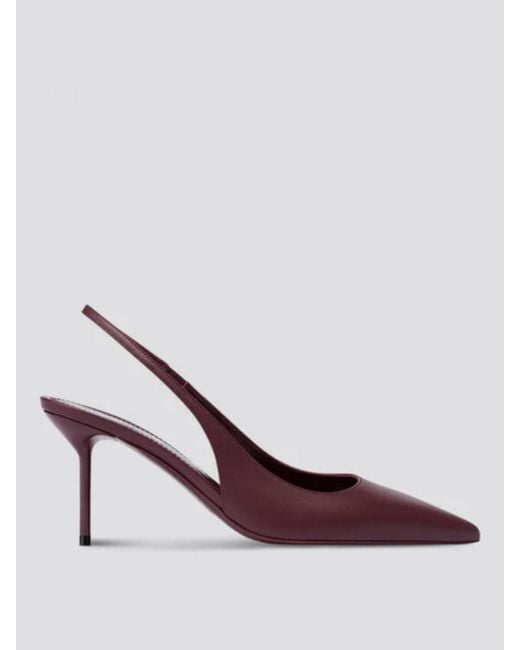 Paris Texas Purple Slingback Pointedtoe Heels