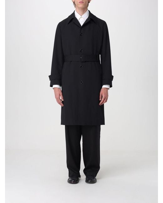 Lardini Black Coat for men