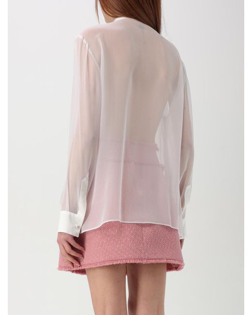 Dolce & Gabbana Pink Dolce &Amp Gabbana Silk Shirt