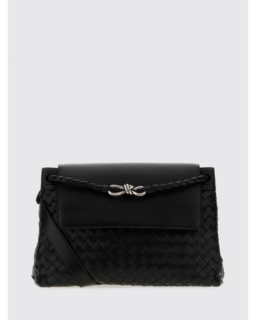 Bottega Veneta Black Medium Andiamo Shoulder Bag for men