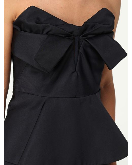 Top Mujer McQueen de color Black