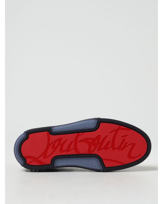 Sneakers Astroloubi in pelle e mesh di Christian Louboutin in Blue da Uomo