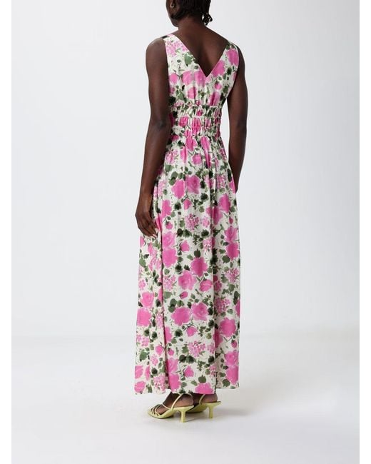 Liu Jo White Jersey Long Dress