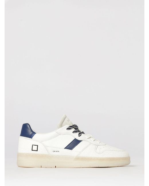 Date White Court 2.0 Leather Sneakers for men