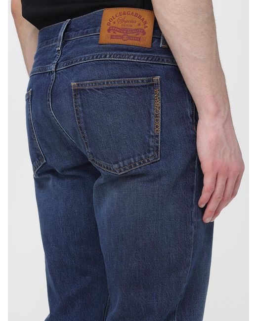 Dolce & Gabbana Blue Dolce &Amp Gabbana Denim Skinny Fit Jeans for men