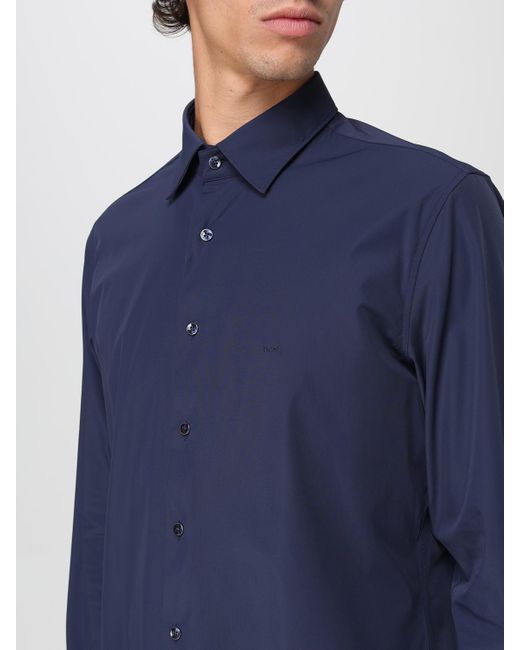 Michael Kors Blue Classic Longsleeve Shirt for men